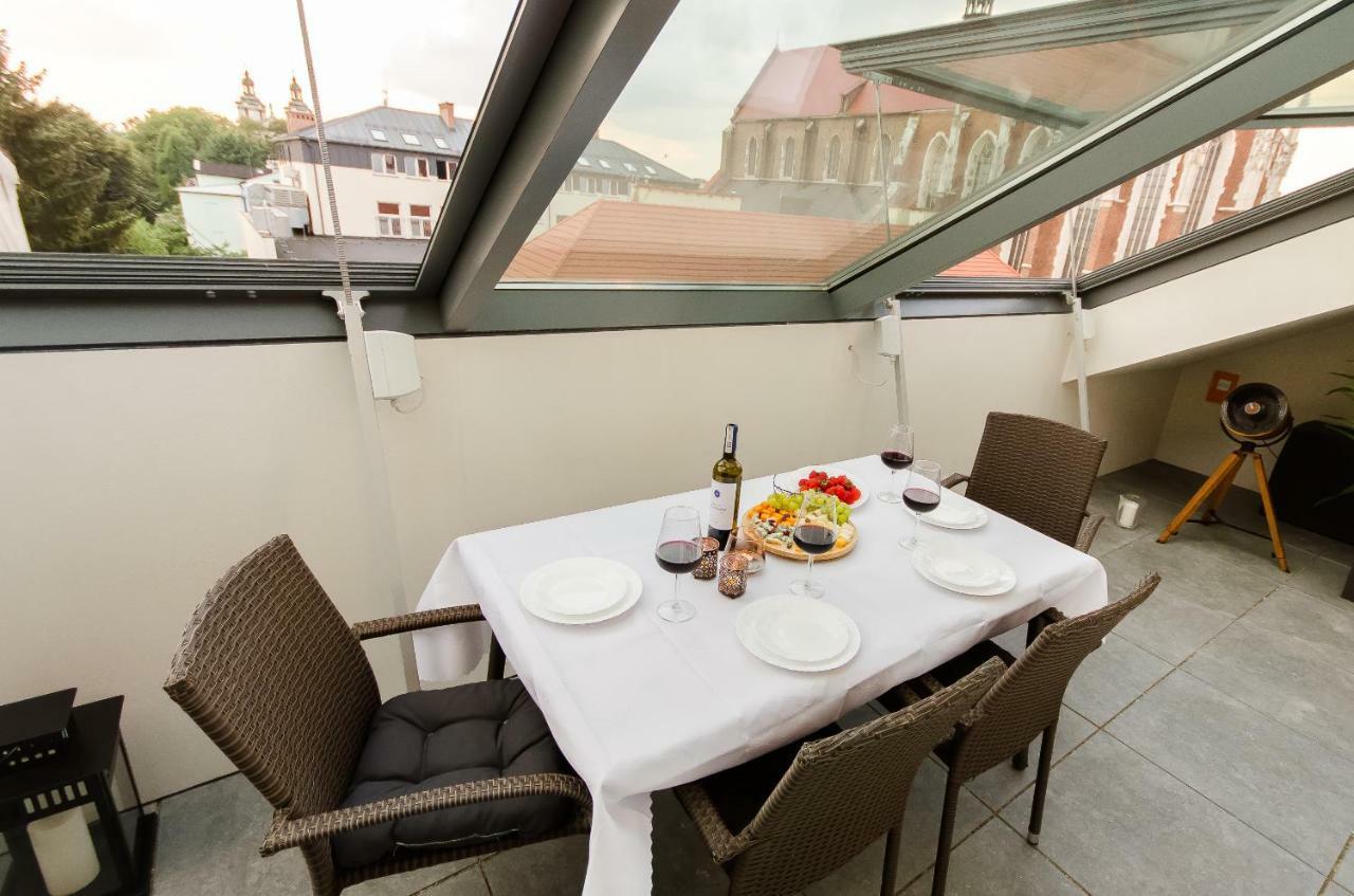 Central Penthouse With Terrace Краков Экстерьер фото